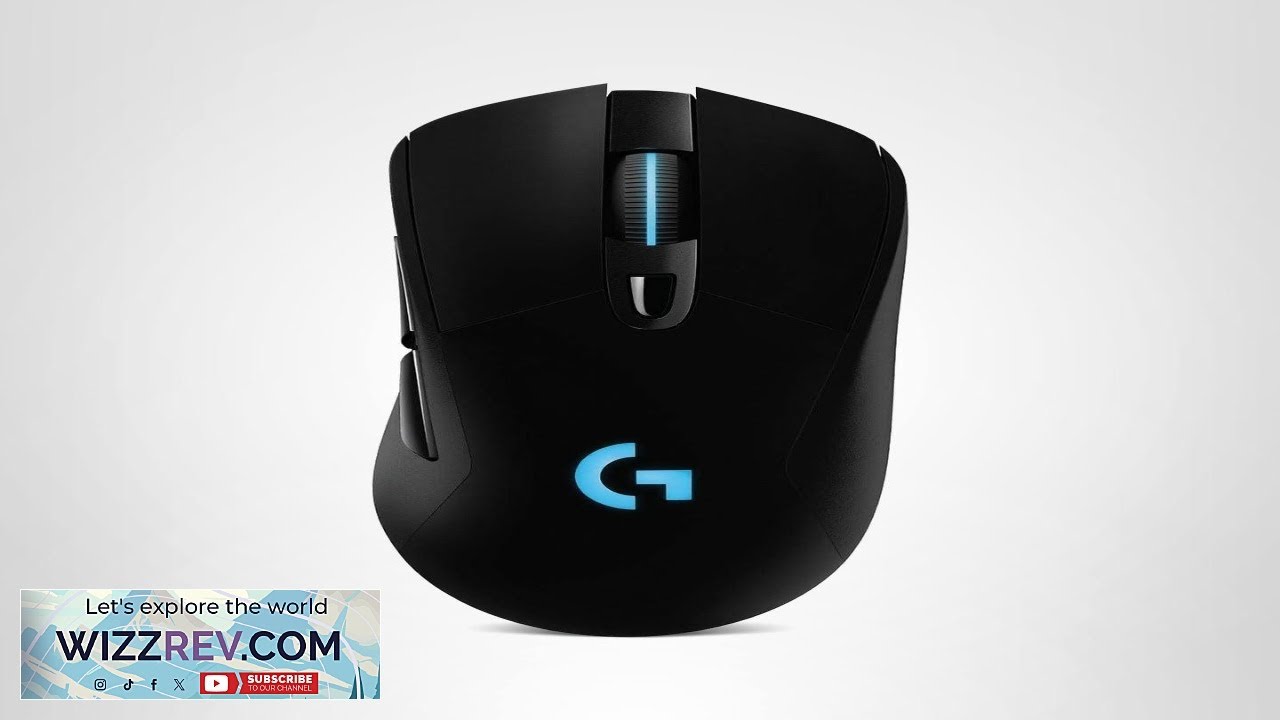 Logitech G703 Lightspeed Wireless Gaming Mouse W Hero 25K Sensor PowerPlay Compatible