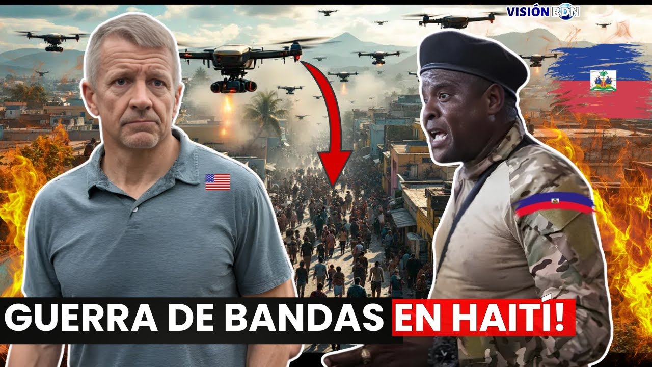 ¡MERCENARIOS EN HAITÍ! Drones de Vetus Global atacan Delmas