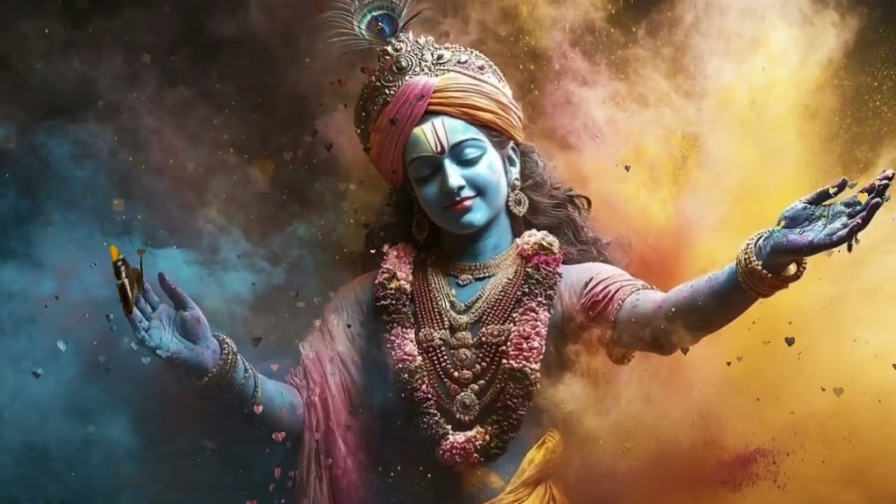 वृंदावन में रंग बरसे | राधा कृष्ण होली गीत 2026 | Superhit Holi Bhajan | Abhithakurofficial_9