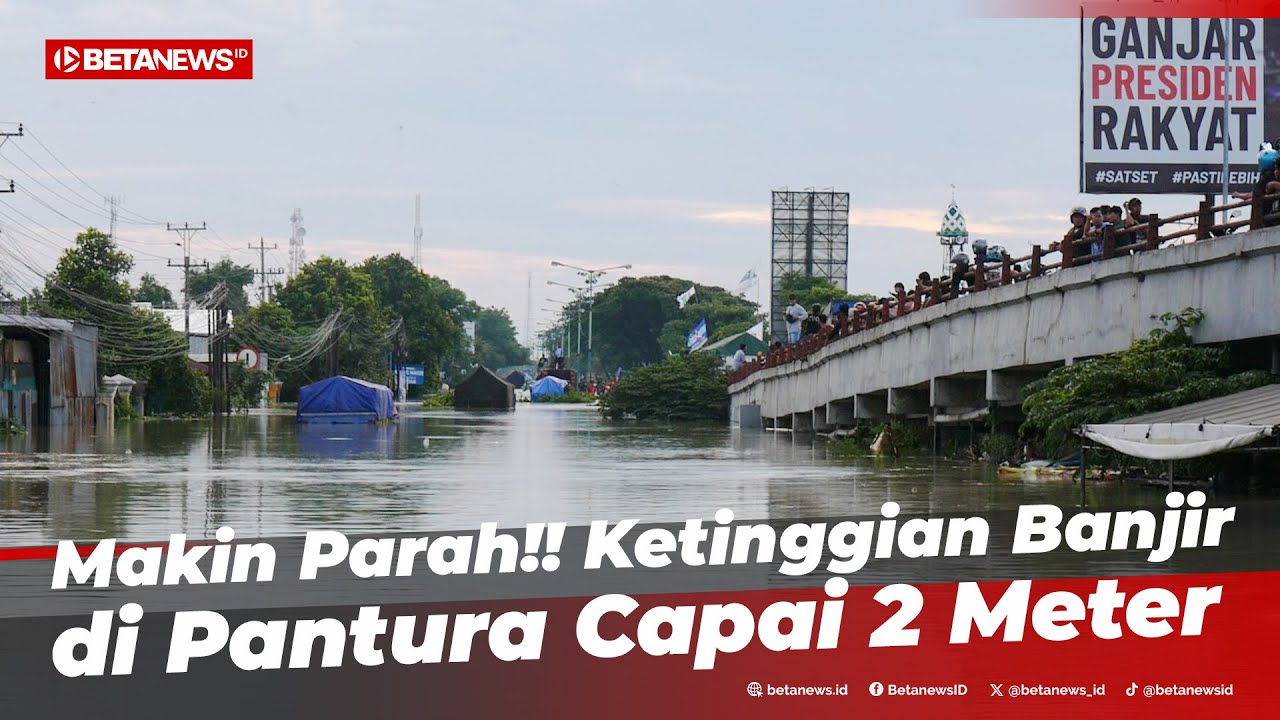 Makin Parah! Jalur Pantura Demak Terendam Banjir hingga 2 Meter