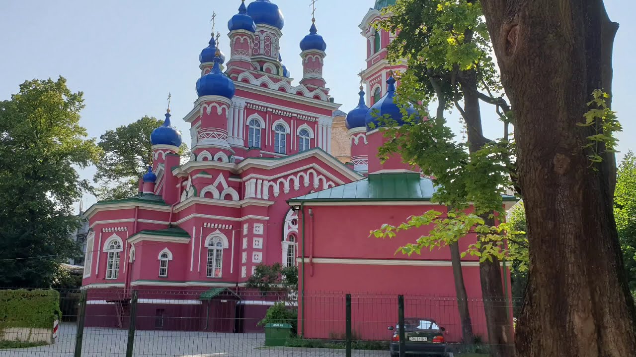 Holy Trinity Orthodox Church - Riga, Latvia - 12 July 2019