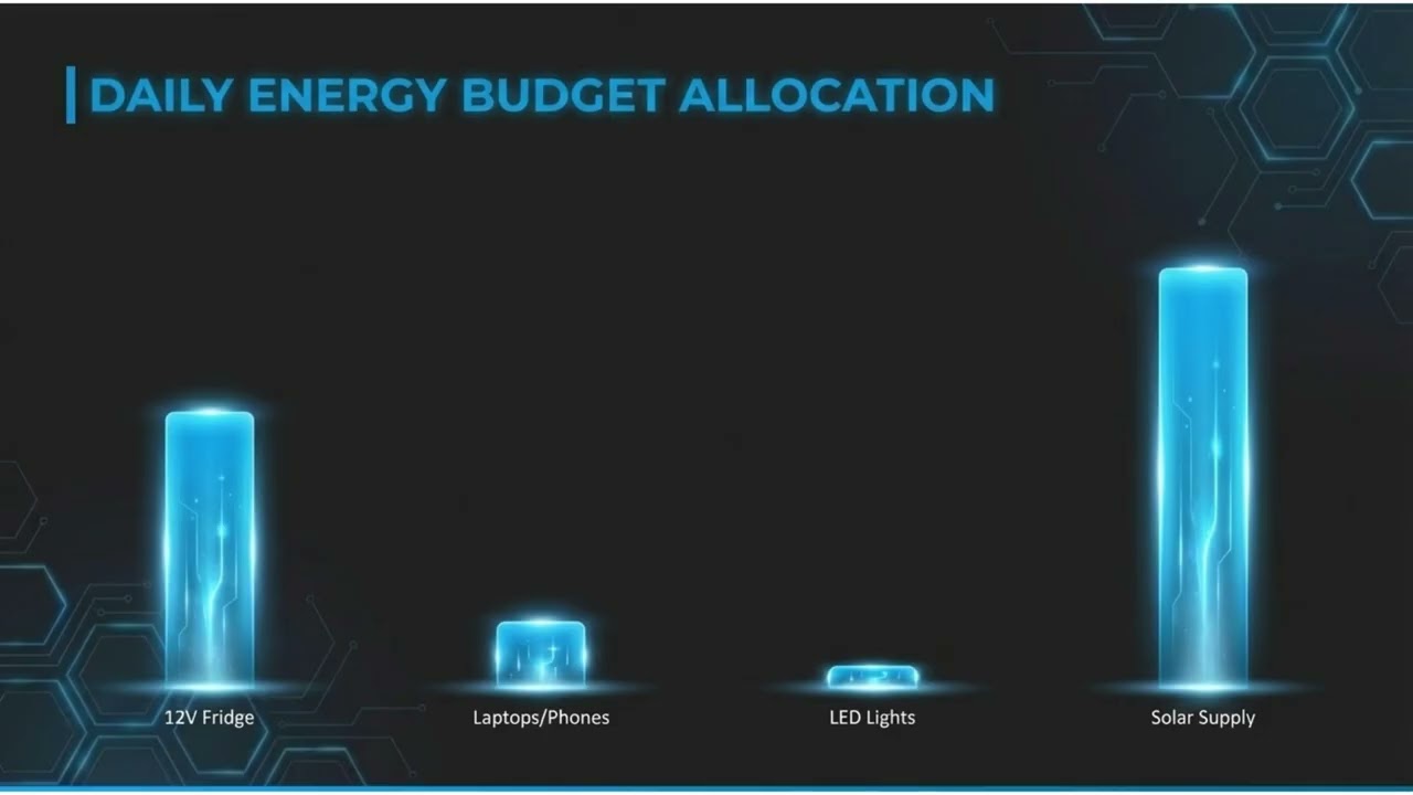 Off-Grid Viability: Powering 12V Refrigeration with a 200-Watt Array