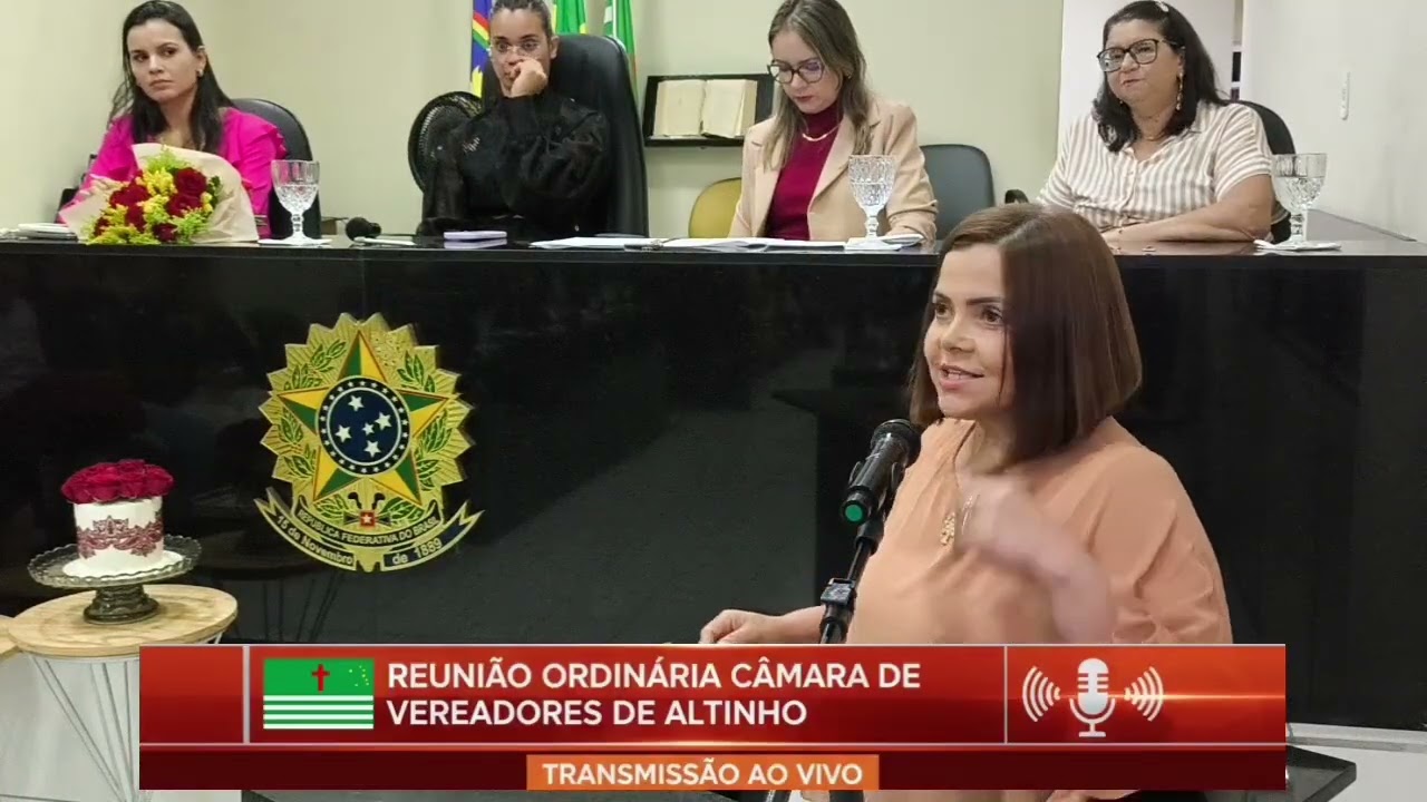 Homenagem ao dia internacional da mulher- secretária Zenaide pauta 