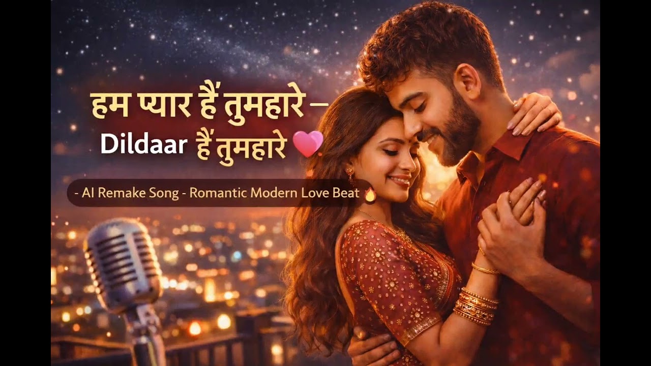  Hum Pyaar Hai Tumhare ❤️ (AI Modern Version) | Romantic Love Story + Dance Beat 🎶🔥✨#trending 