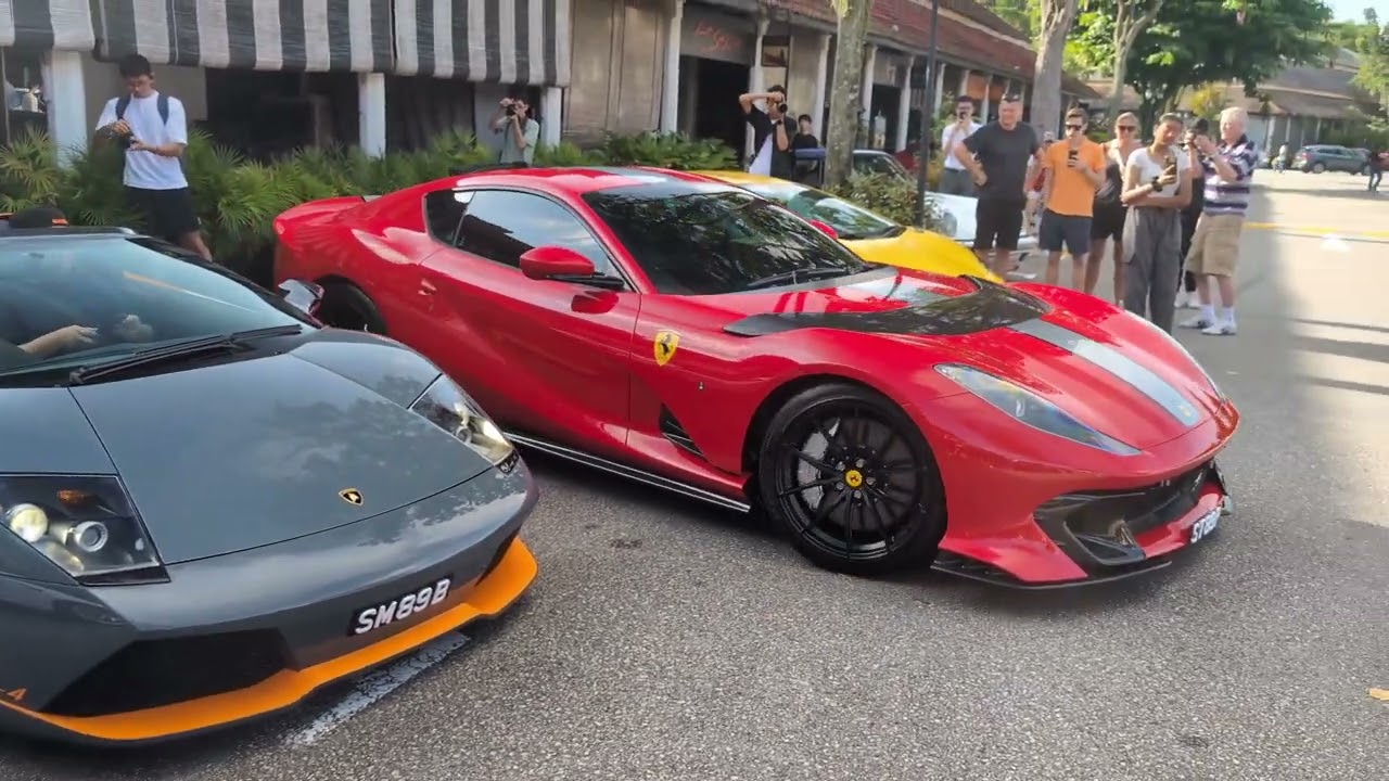 812 Competizione & LP650 Roadster makes a rare appearance! (M3 CRT & MORE!!) | Collecting Cars Event
