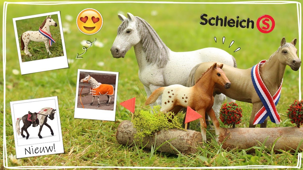 NIEUWE SCHLEICH PAARDEN COLLECTIE & Super veel tuig gemaakt! + WINACTIE! | Daphne draaft door