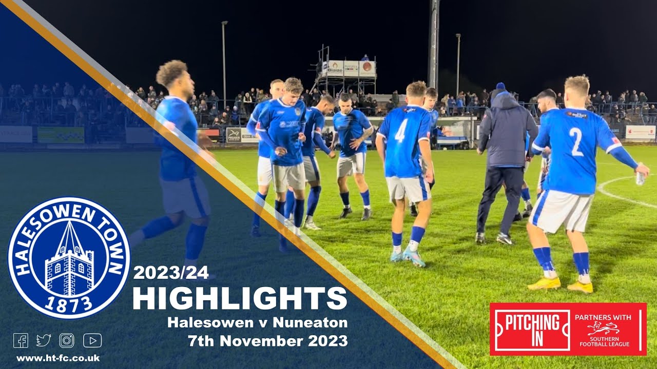 HIGHLIGHTS | Halesowen v Nuneaton [07.11.23]