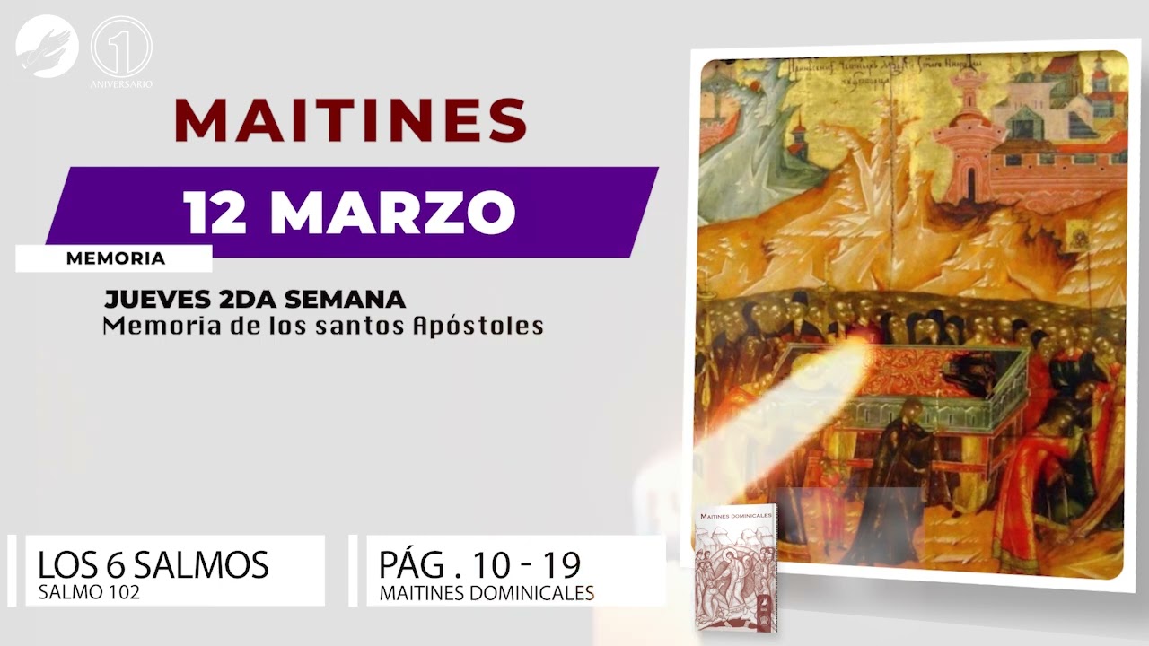 Orando -  Maitines 13/03/26