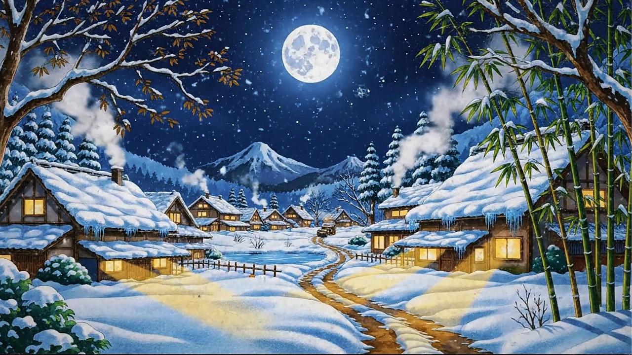 I Wish I Could Go Back to These Winter Days ❄️ | Ghibli Piano Relax