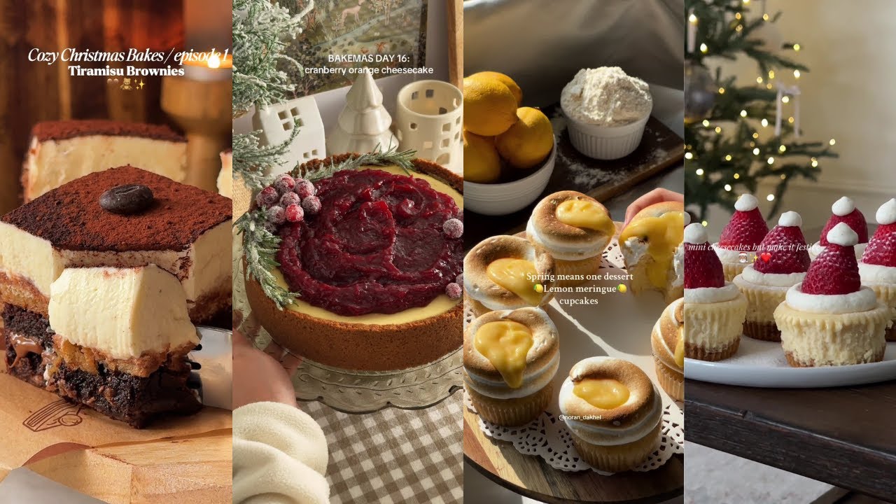*Aesthetic* Christmas Bakes | TikTok Baking Compilation