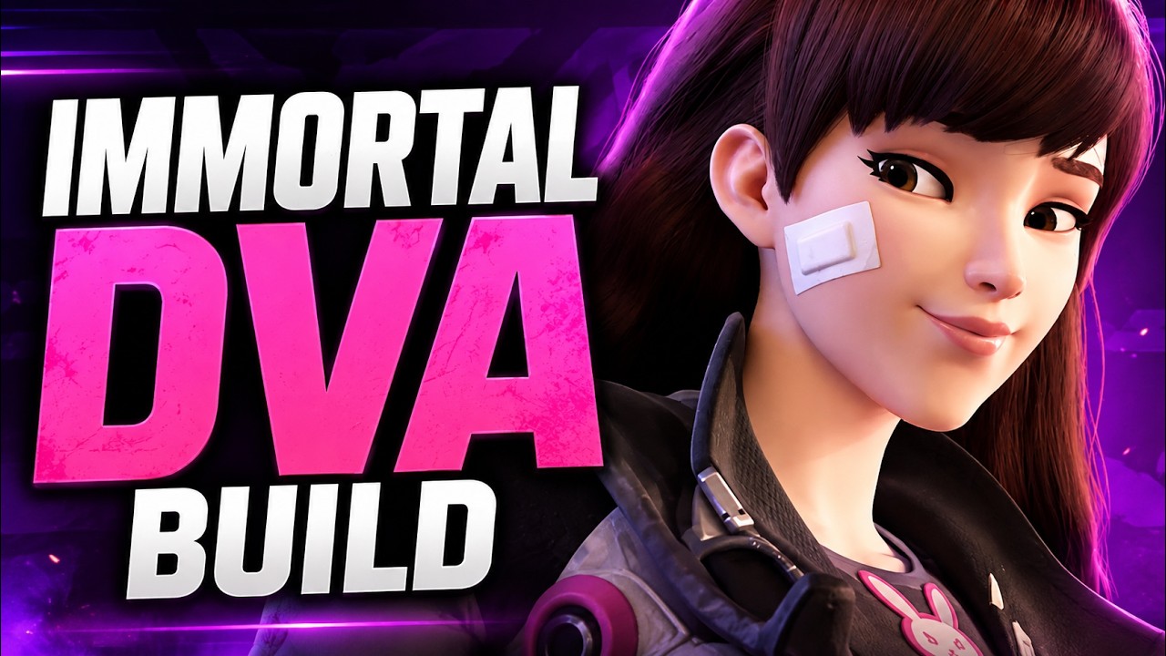 Immortal D.Va Build Does INSANE Damage | 122K Cash | Overwatch Stadium