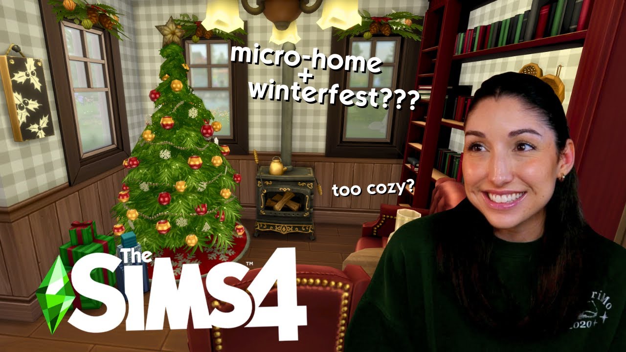 building a *micro home* to celebrate winterfest 🎄🎁
