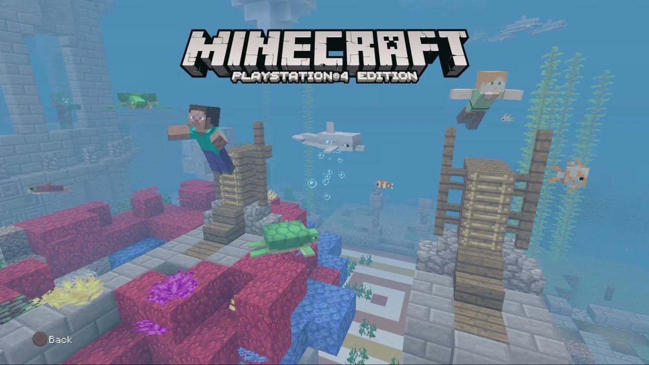 Minecraft: PlayStation®4 Edition Another Glide Gameplay