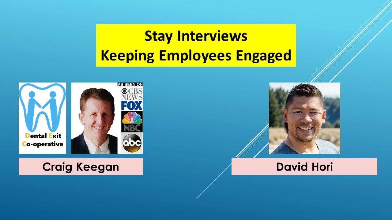068 - David Hori - Stay Interviews - Keeping Employees Engaged
