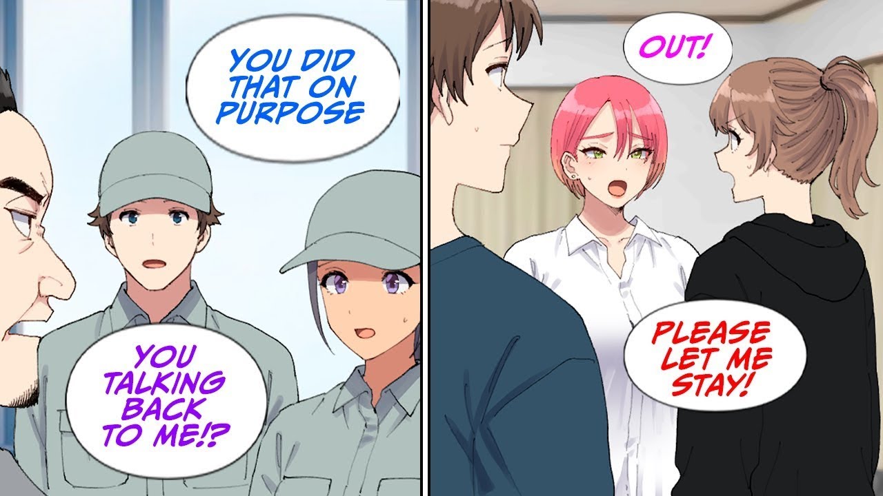 This guy kept looking down on us because we were janitors, but then... [Manga Dub]
