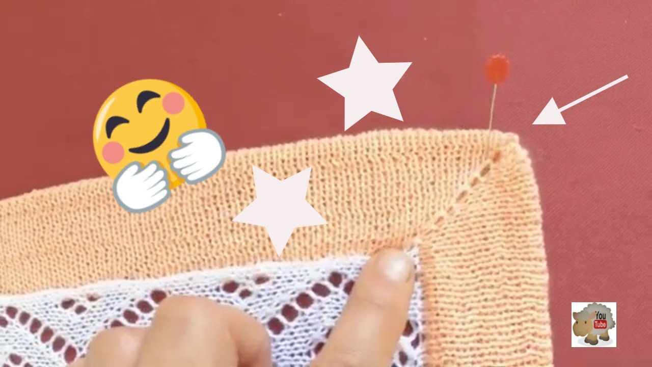 Como fazer manta de bebê com acabamento chanfrado em tricô à máquina