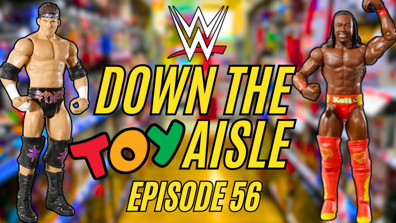 WWE Basic Series 10 | Вниз по полю с игрушками, эпизод 56