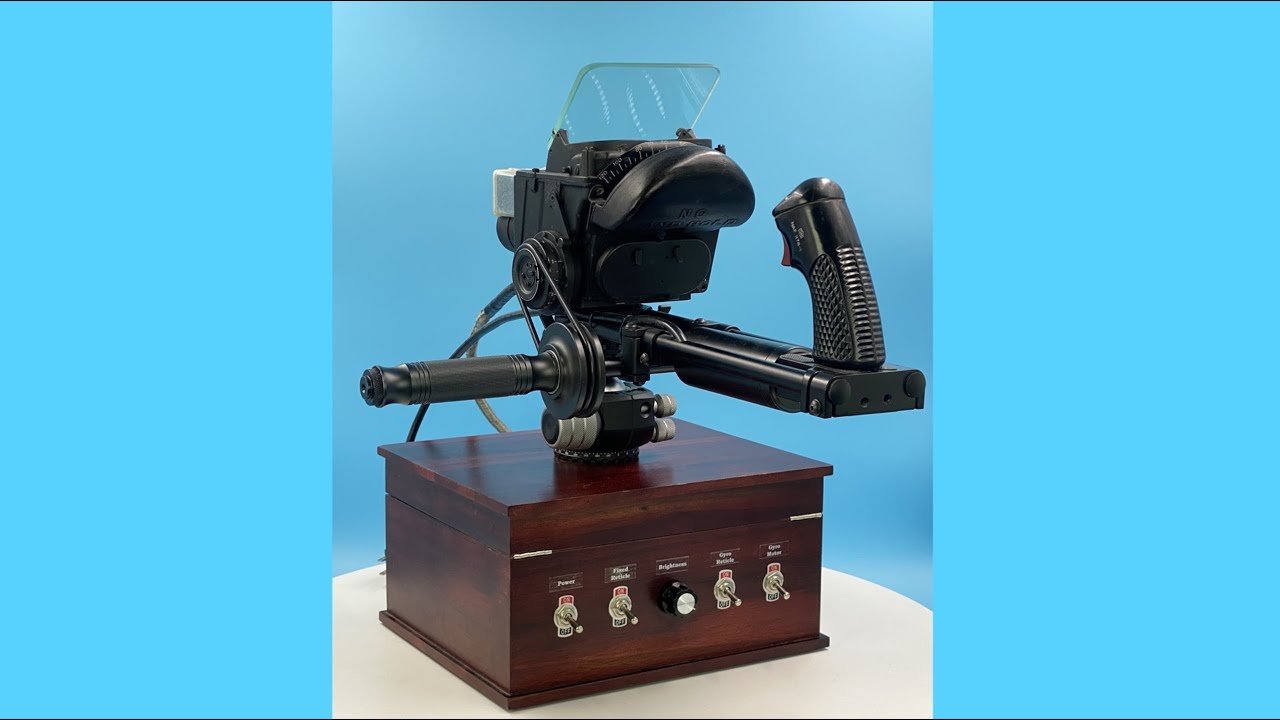 P-51D Gunsight Desktop Simulator - the K-14 Gyroscopic Gunsight in action!