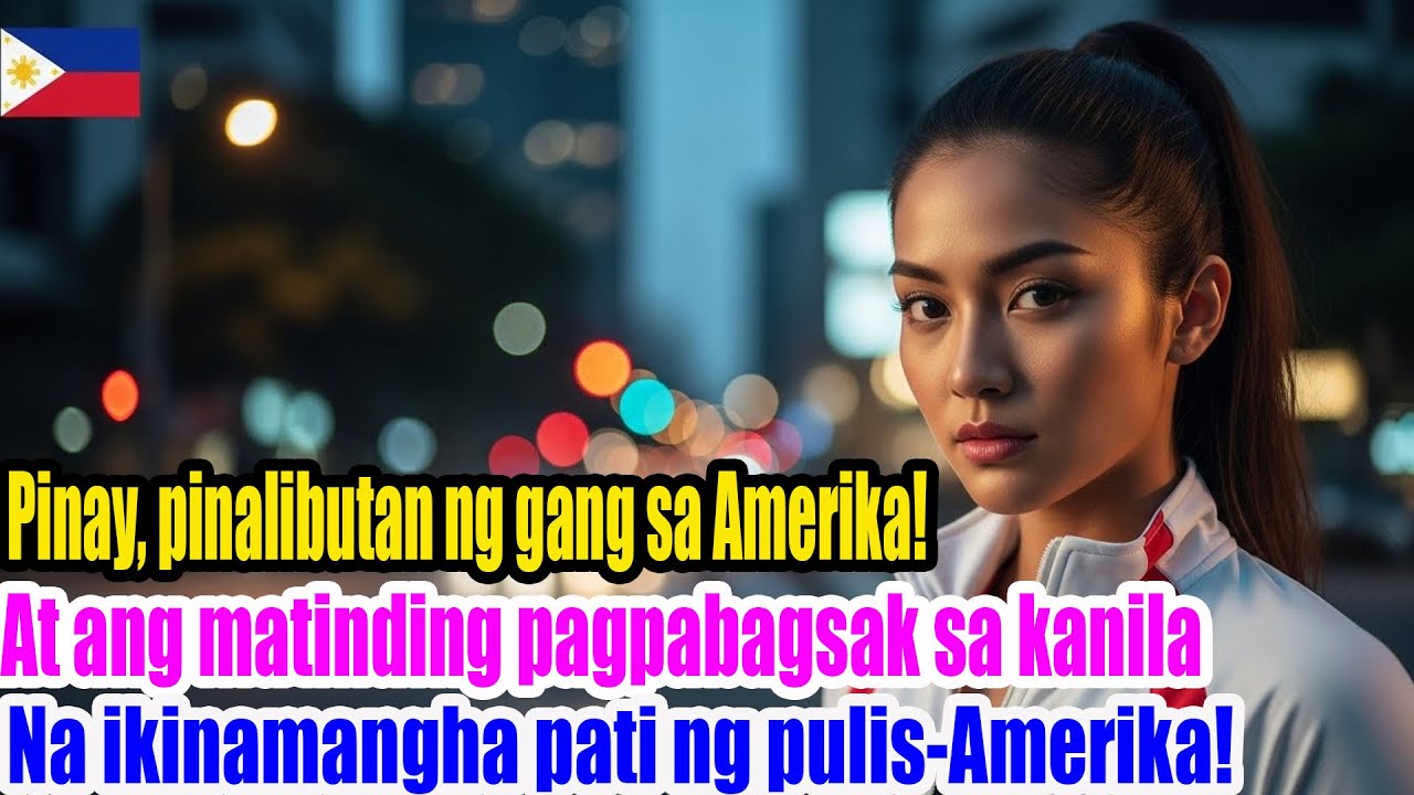 Babaeng Pilipina pinalibutan ng gang ng Amerikano – matapang na pagkontra, ikinamangha ng pulis ngay