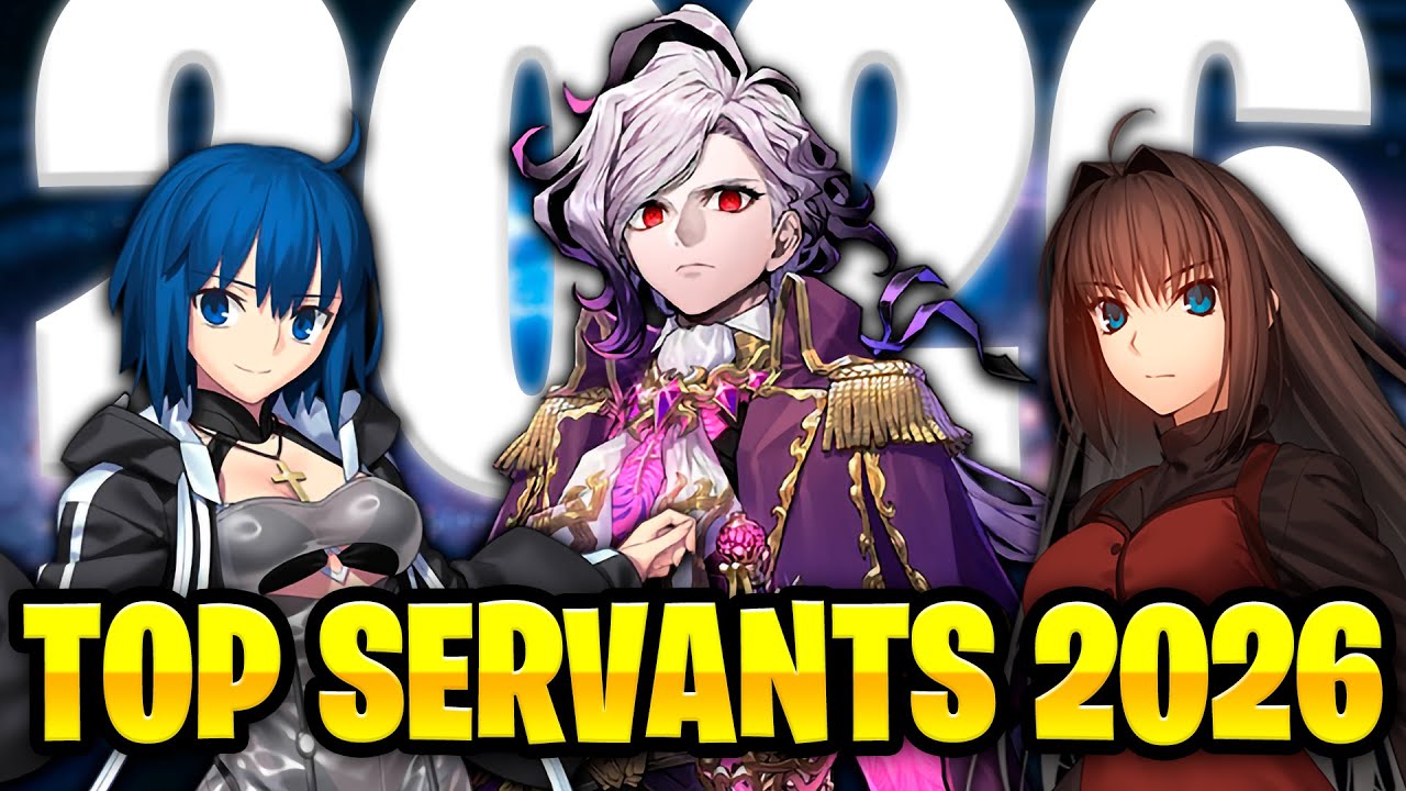 &iexcl;TOP SERVANTS SSR del 2026 para NA en FATE GRAND ORDER!