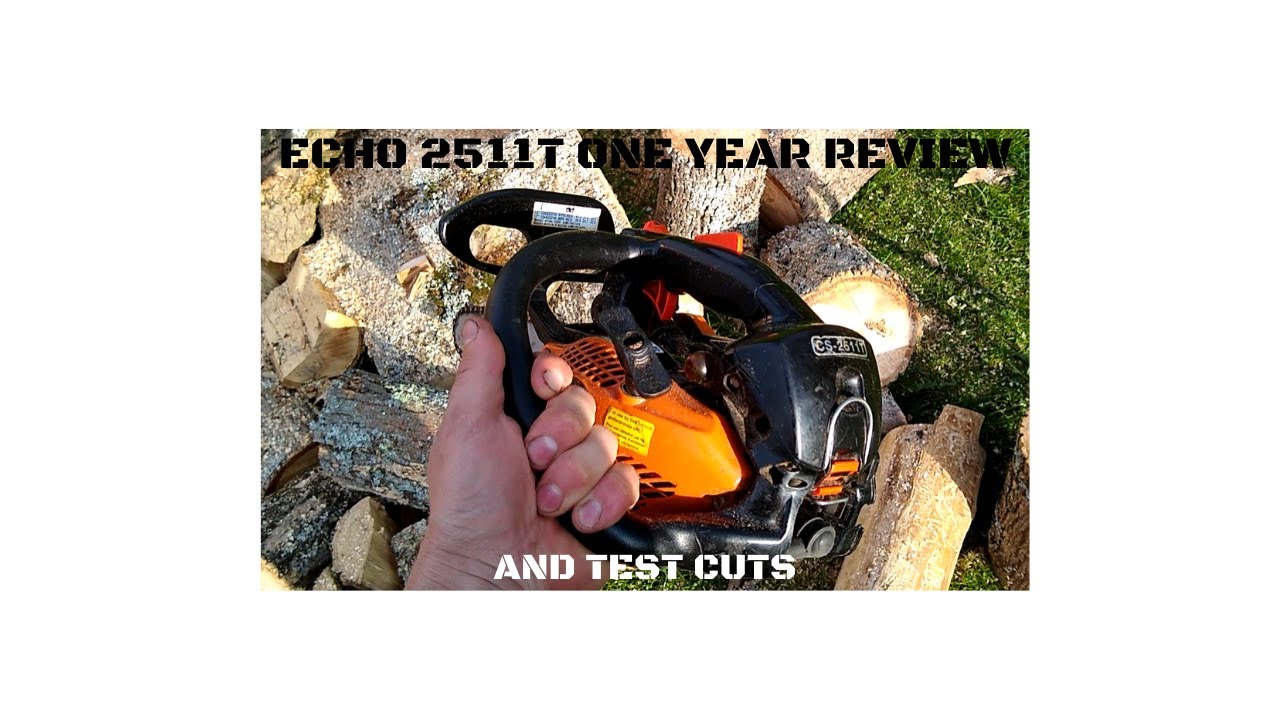 Echo 2511T one year review and test cuts.