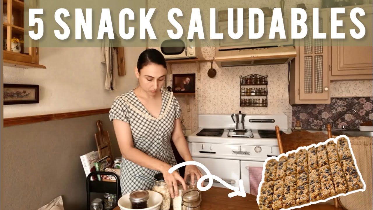 Cosas sencillas que llenan el hogar de calidez | 5 snacks saludables 🍎 