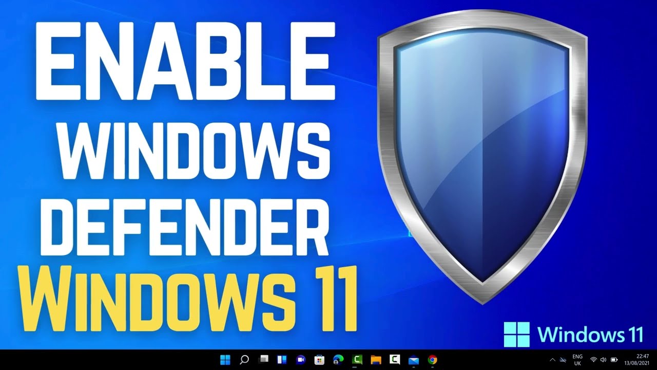 Как включить Windows Defender в Windows 11 | Простое руководство по включению антивируса Microsof...