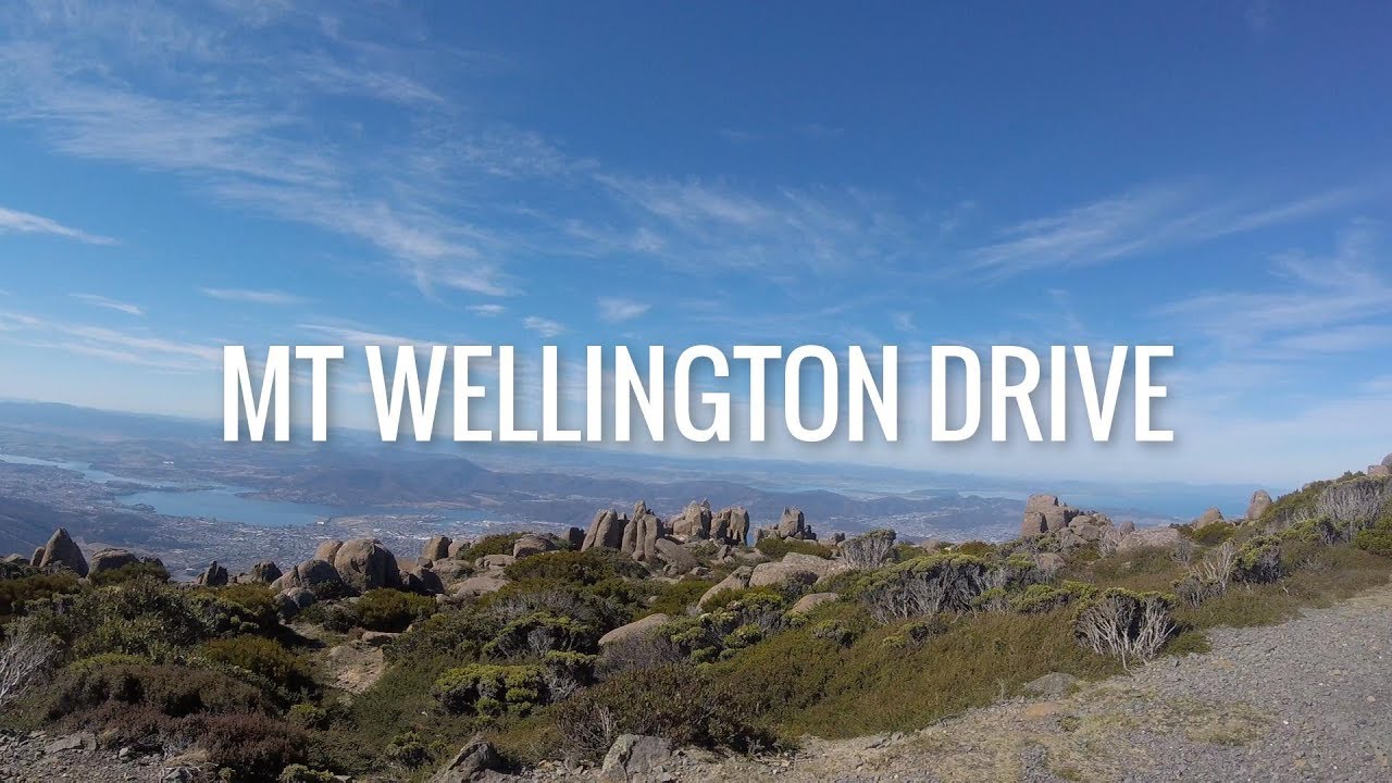 Mt Wellington Pinnacle Road Scenic Drive - Hobart, Tasmania - Dash Cam and Drone Footage