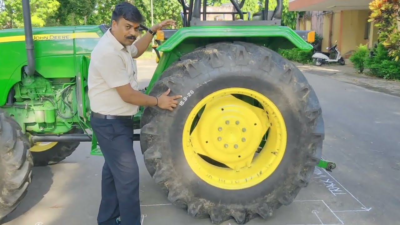 What is Wheel Base and Track Width I How to Read Tractor Tyre Size II Technical Terms of Tractor I