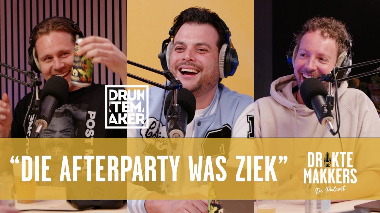 Zomerhit Post Malone, draaien afterparty Hazes en Jordy Kribben  - Druktemakkers de Podcast #11
