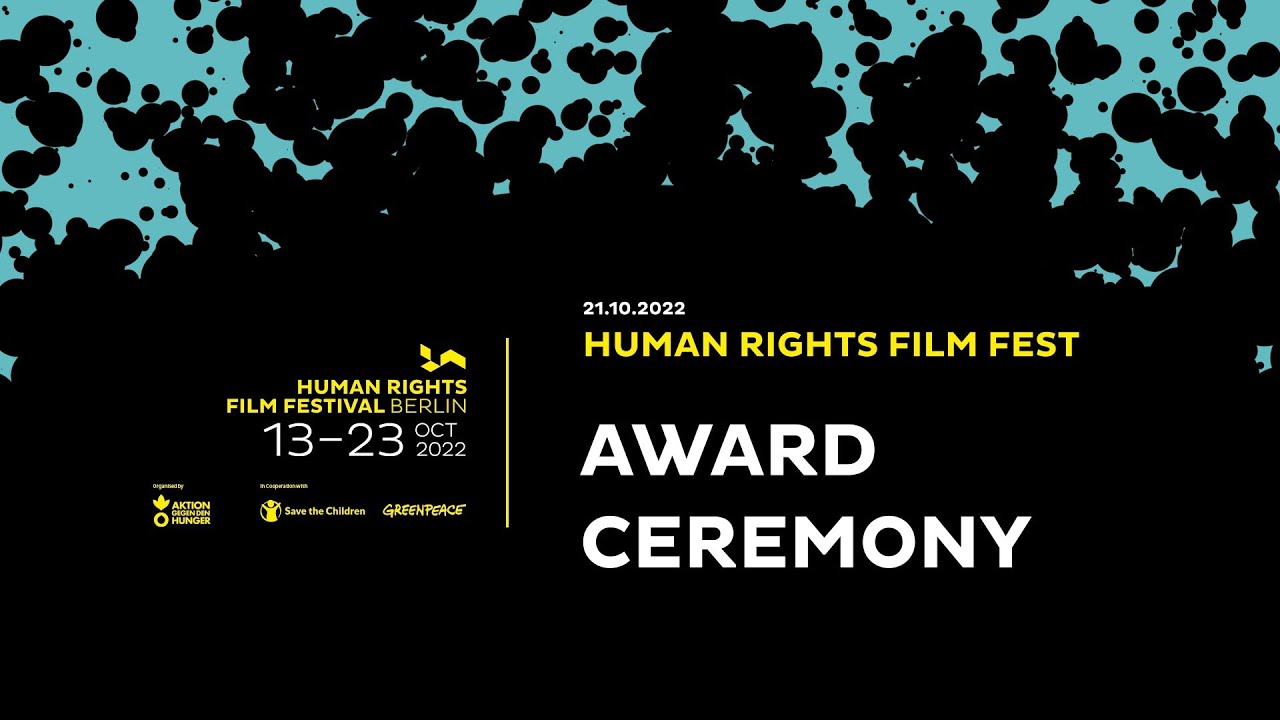 Award Ceremony Human Rights Film Festival Berlin