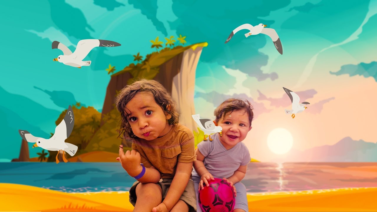 Darian & Caspian - Kids Show - Sandy Shores & Playroom Play  - Adventure in Gran Canaria