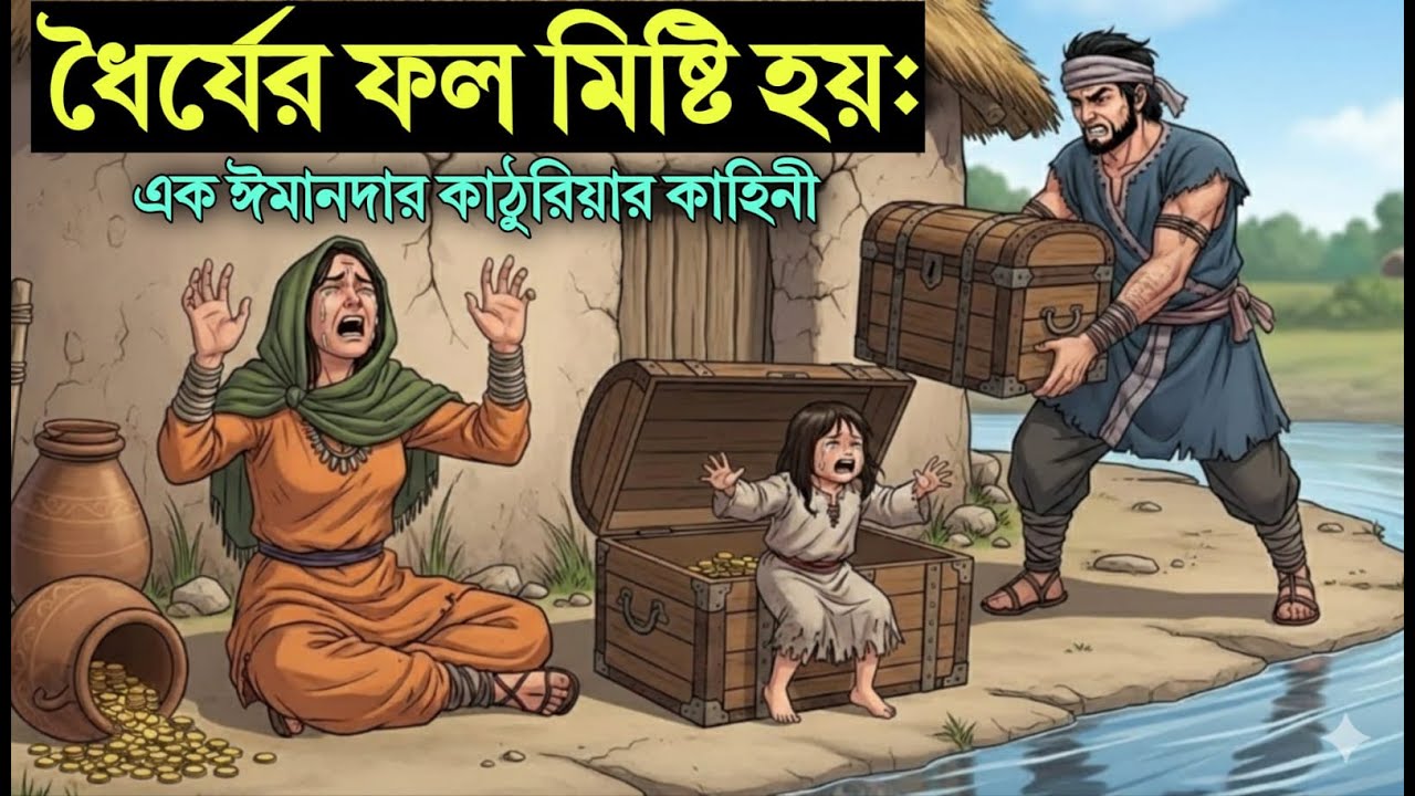 লোভের ওপর ঈমানের জয় | এক নিঃস্ব কাঠুরিয়ার অসাধারণ ত্যাগের কাহিনী | ES VOICE