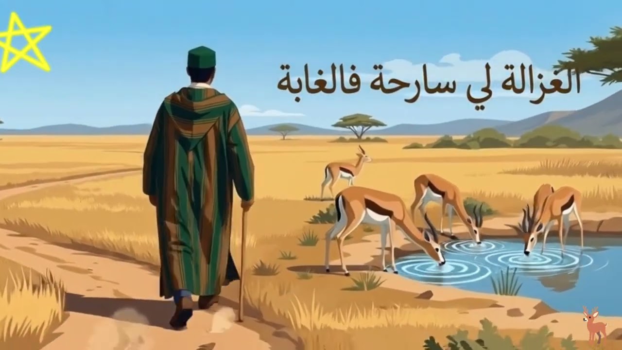 الغادي وحدو •|• الغزالة لي سارحة فالغابة Lghadi wahdo 🎻