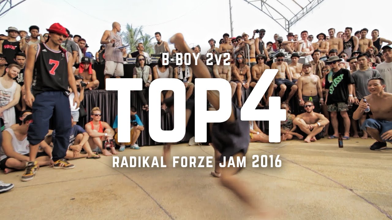 Hancai Allstar vs Team Thailand | Top4 | 2v2 B-Boy | RF Jam 2016 | RPProductions