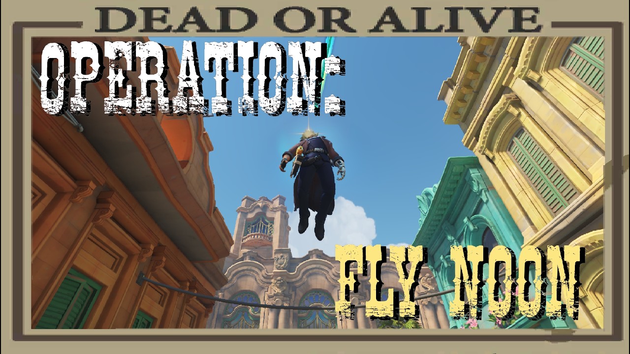 Overwatch - Operation: Fly Noon - Cassidy + Jetpack Cat Duo