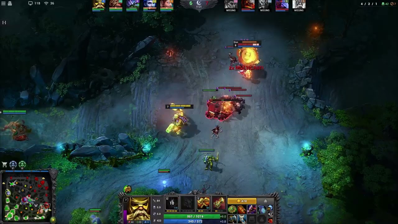 HoN REBORN - Blacksmith - AFK randomed Blacksmith carry, turned into a fun game