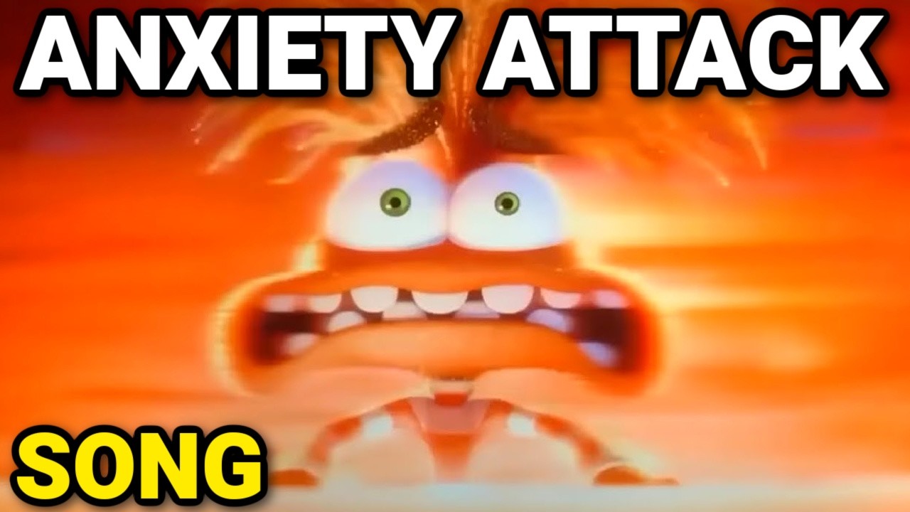 Anxiety Attack! (Inside Out 2 Anxiety Song Animated Music Video)