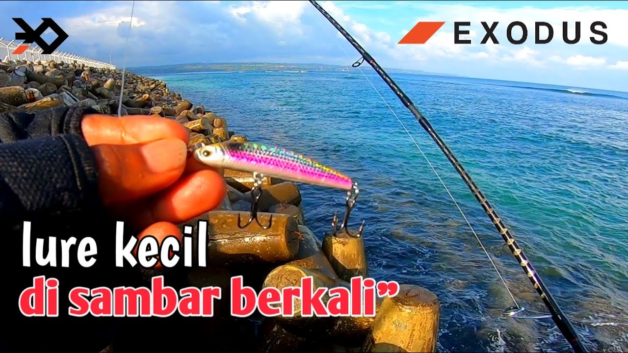 Tester lure terbaru exodus mazu | ultralight fishing | HFB 75