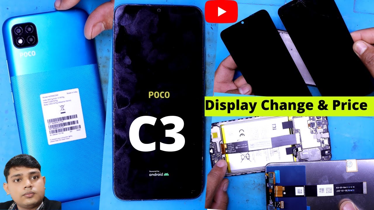 Poco C3 LCD Replacement || Poco C3 Display Change || Poco C3 Display Price