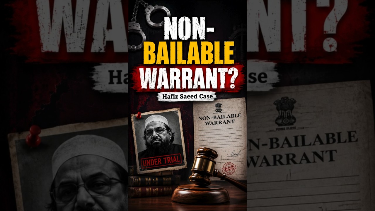What Is a Non-Bailable (NBW) Warrant? | Hafiz Saeed Case Explained