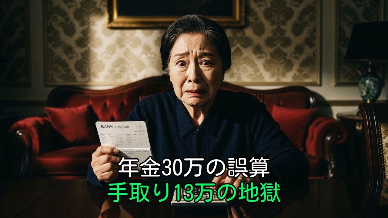 夫死後、年金激減…月30万が13万に！家賃9万払えず地獄を見た妻