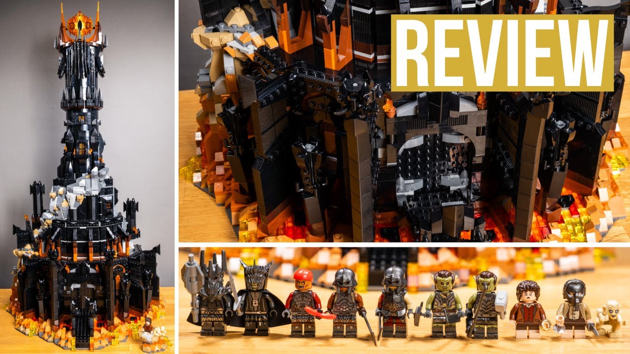 LEGO The Lord of the Rings™ - Barad-dûr REVIEW | Set 10333