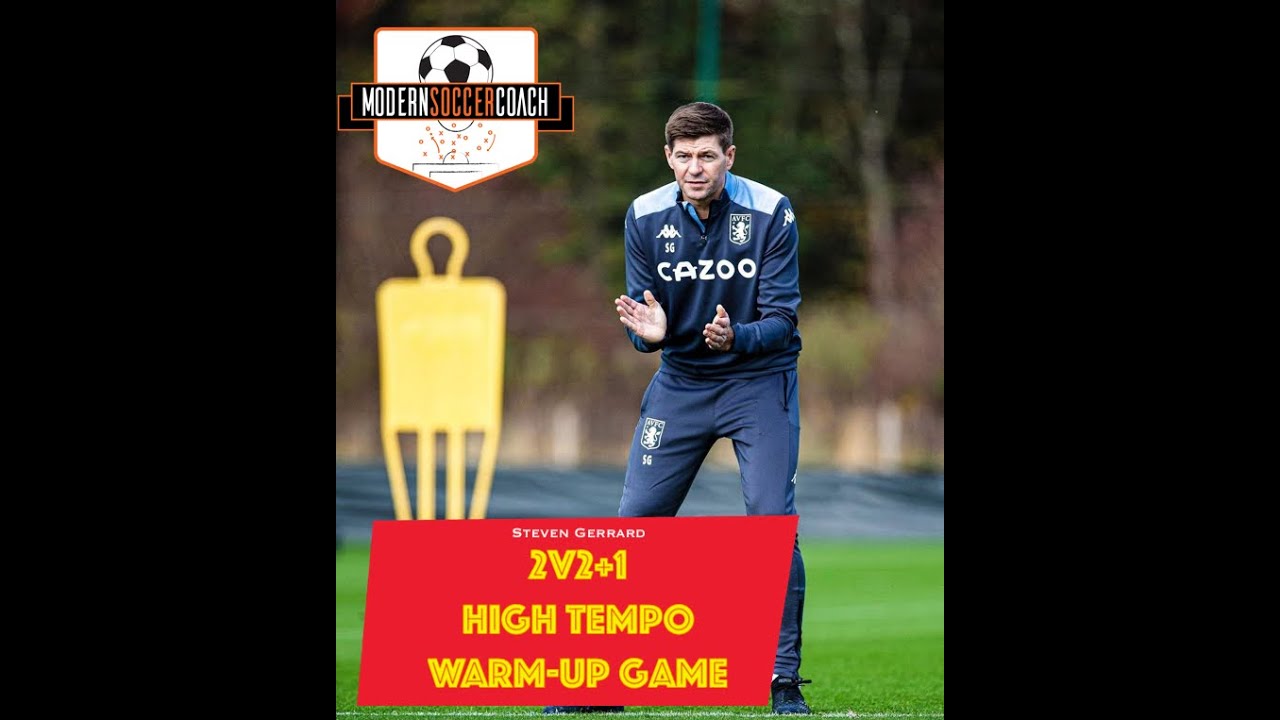 Steven Gerrard 2v2+1 High Intensity Training Game!!