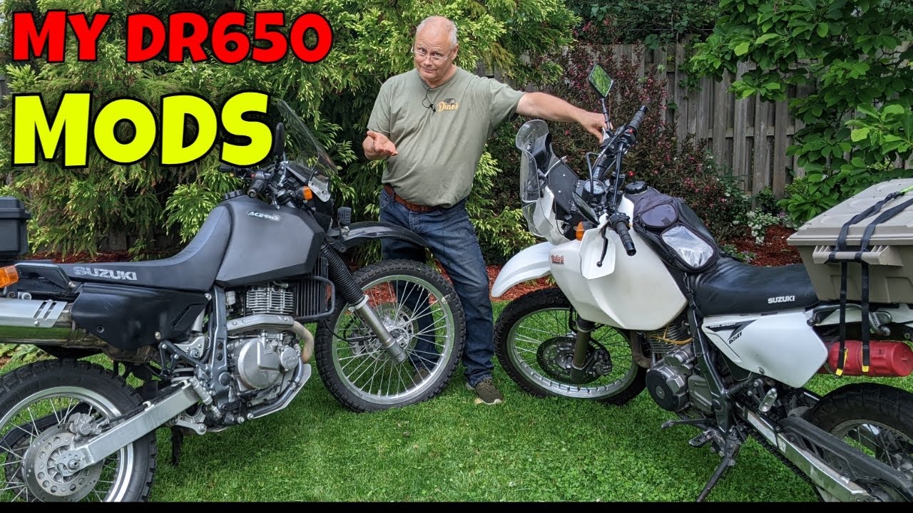 Сегодня я покажу вам свои модификации DR650.