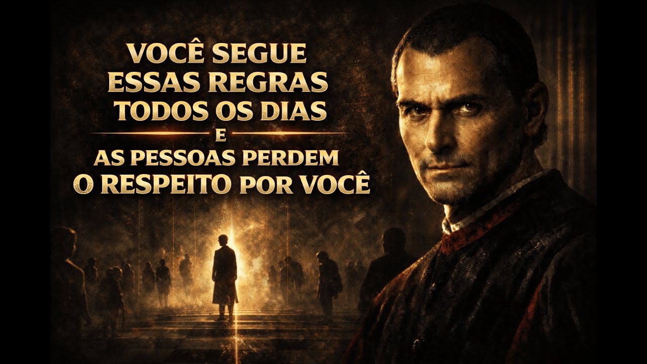 7 Regras Sociais Que Você Segue e Que Secretamente Destroem Seu Respeito | Maquiavel