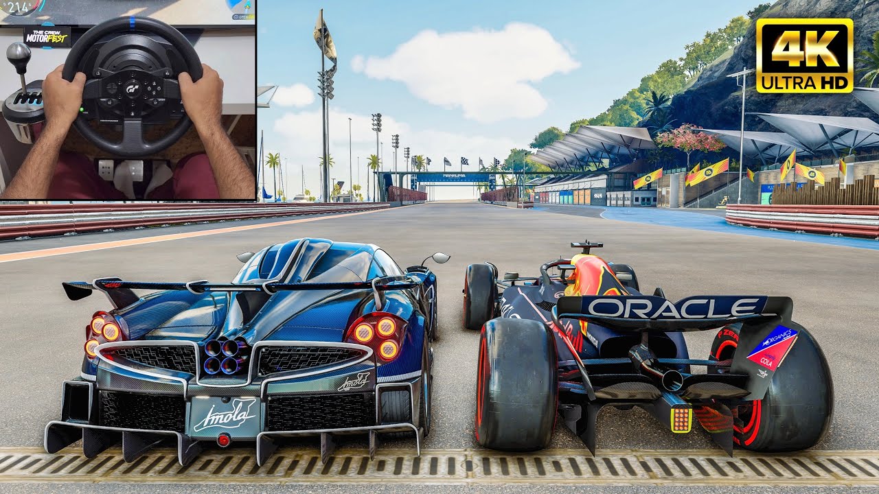 Pagani Imola & Red Bull F1 RB18 | The Crew Motorfest | Thrustmaster T300RS gameplay