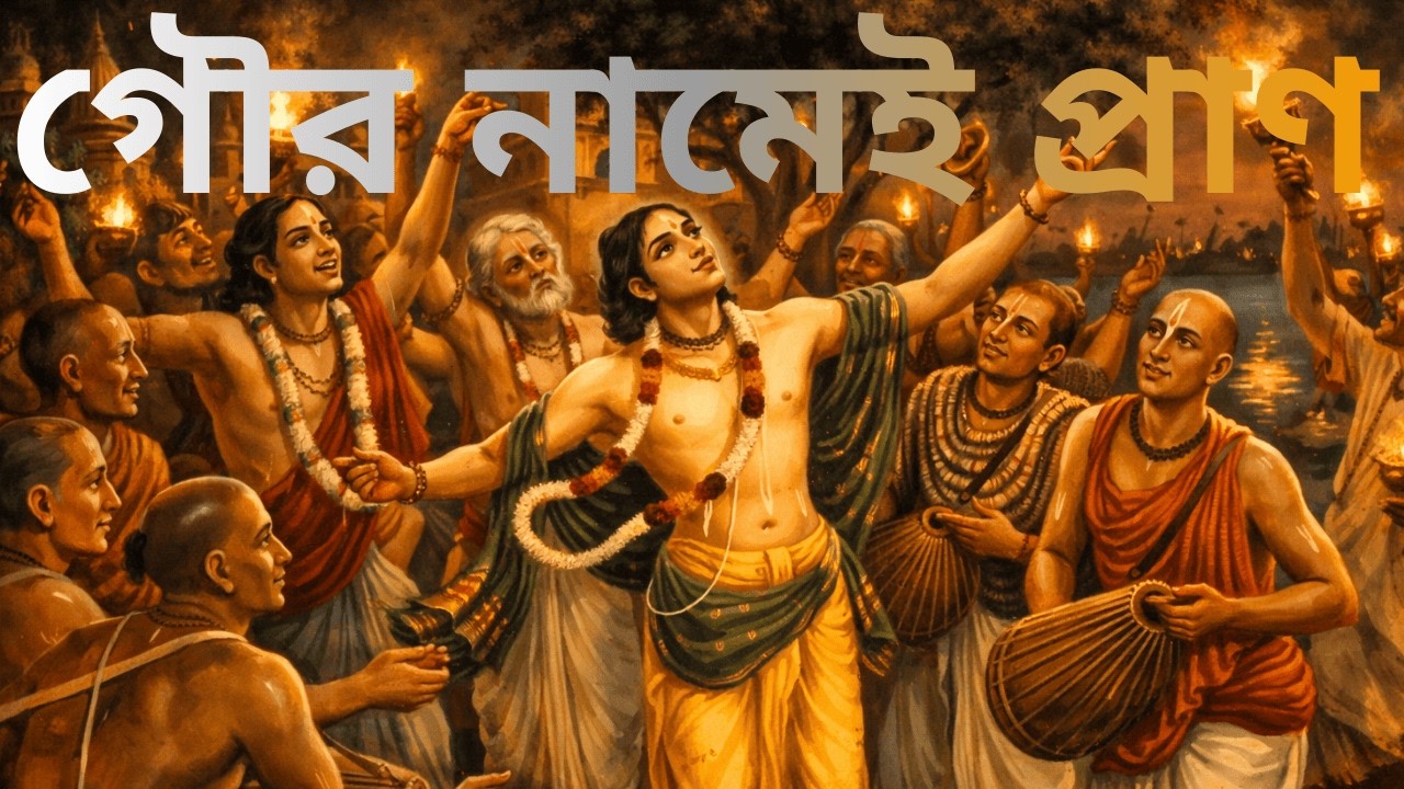 গৌর নামেই প্রাণ | Emotional Bengali Bhakti Song | Gauranga Mahaprabhu