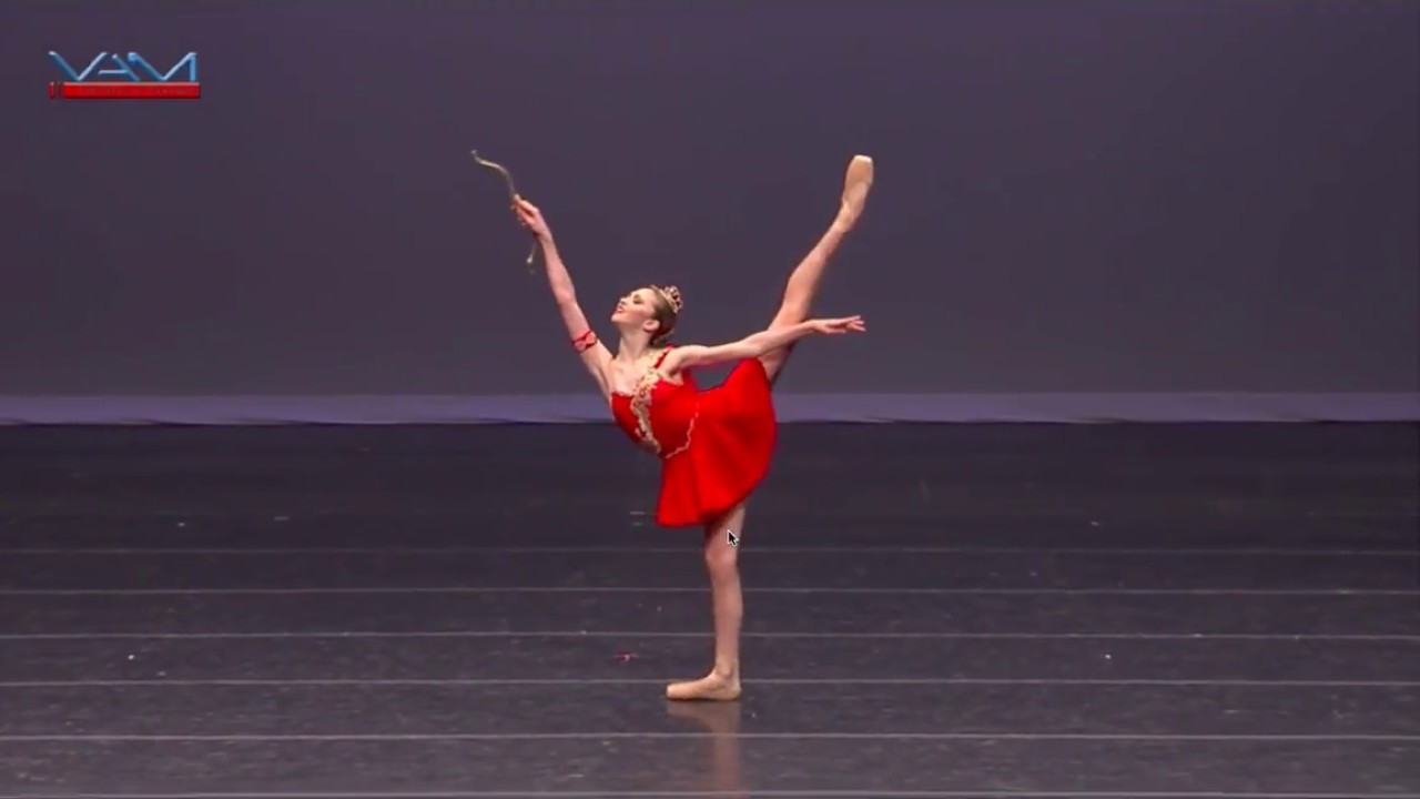 Tia Wenkman (age 14) - YAGP NY Finals 2018 - Diana and Acteon