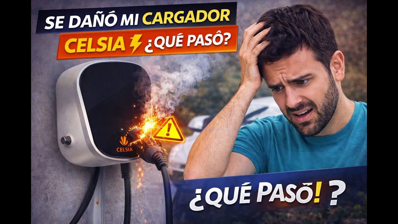 Se dañó mi cargador de carro Celsia ⚡ ¿Qué pasó?